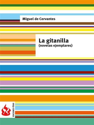 cover image of La gitanilla. Novelas ejemplares (low cost). Edición limitada